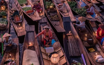 Floating Market + Train Market by Private Basis